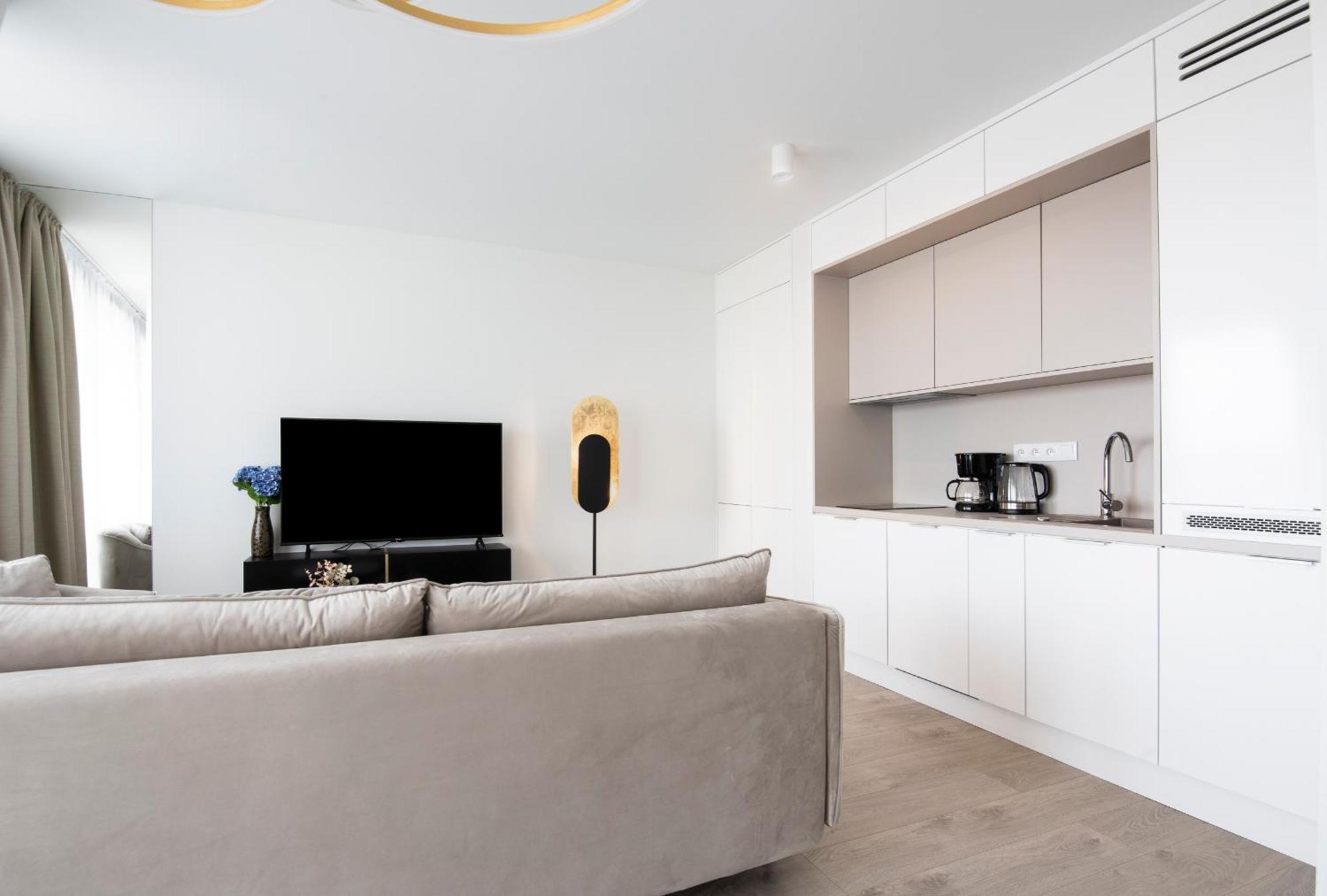 Wave Panorama 8Th Floor Sea View Apartment Мендзиздрое Екстериор снимка