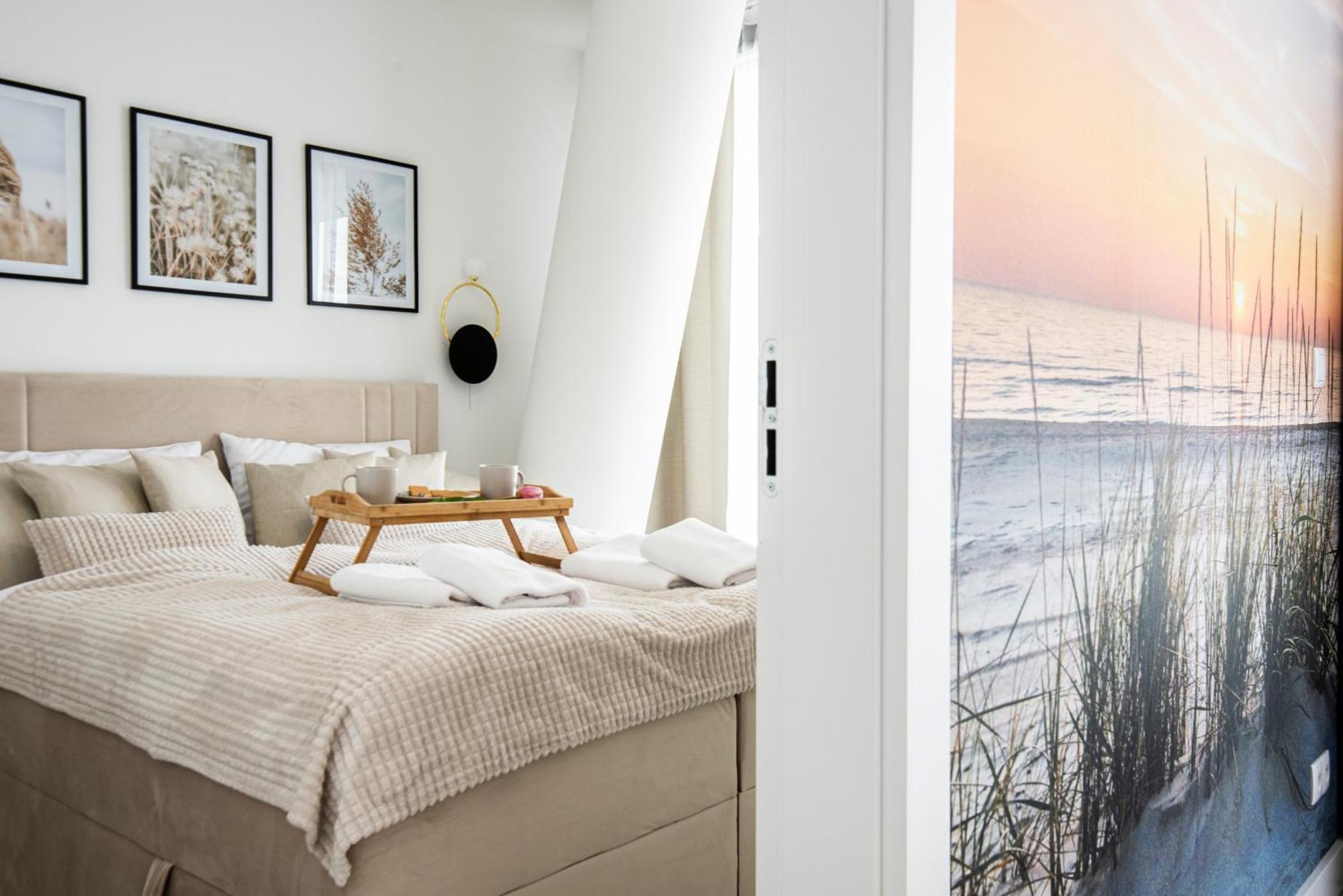 Wave Panorama 8Th Floor Sea View Apartment Мендзиздрое Екстериор снимка