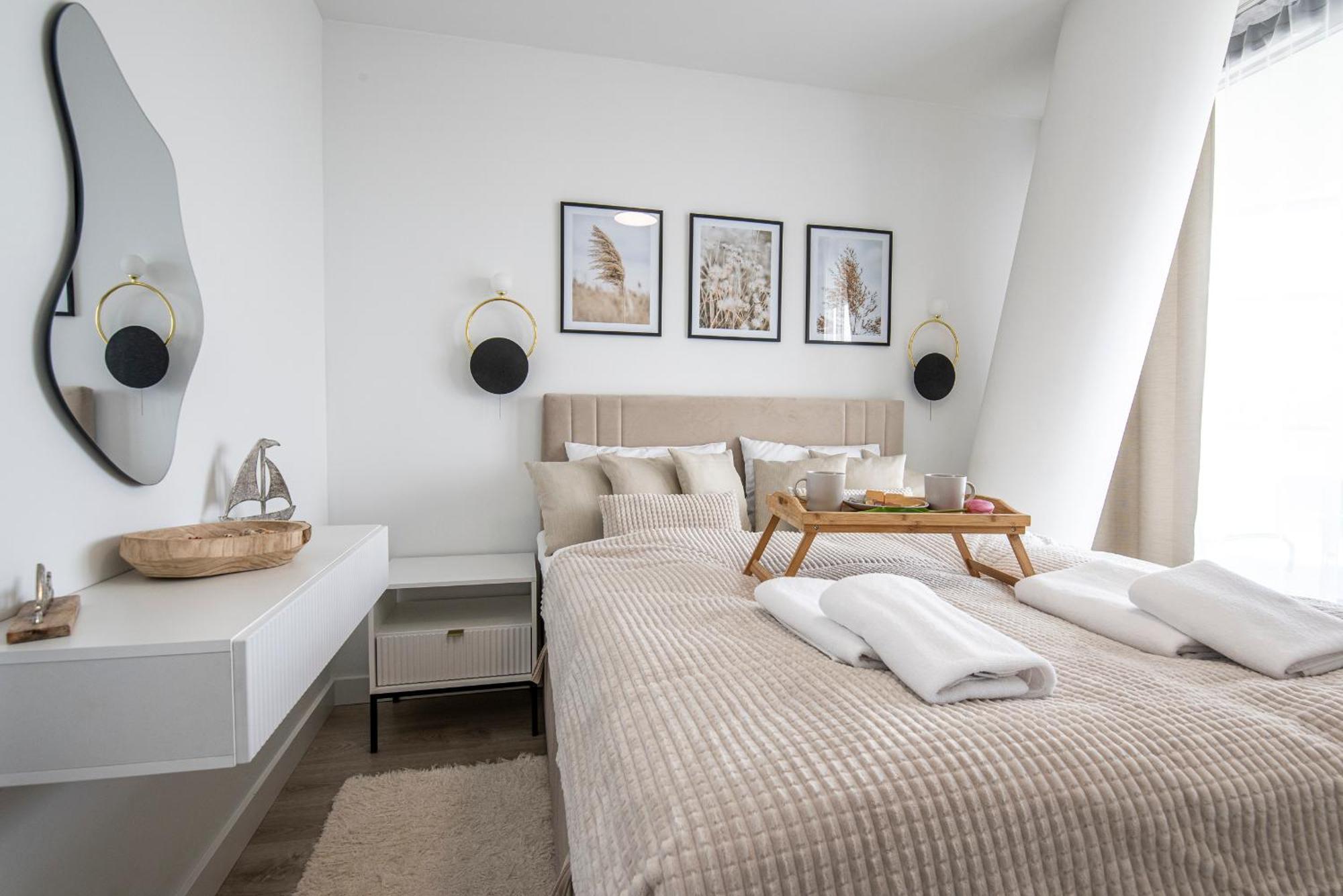 Wave Panorama 8Th Floor Sea View Apartment Мендзиздрое Екстериор снимка